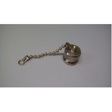 BOWMAN ECM TNC PROTECTIVE CAP AND CHAIN ASSY METAL HUBER SUHNER